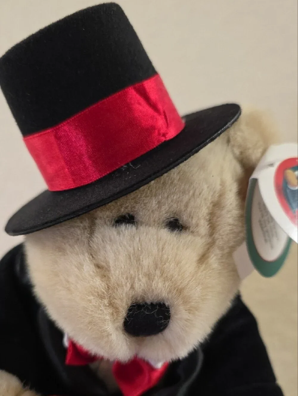 Vintage Starbucks Bearista 2002 Valentine Tuxedo Bear Be Mine 18th Edition NWT